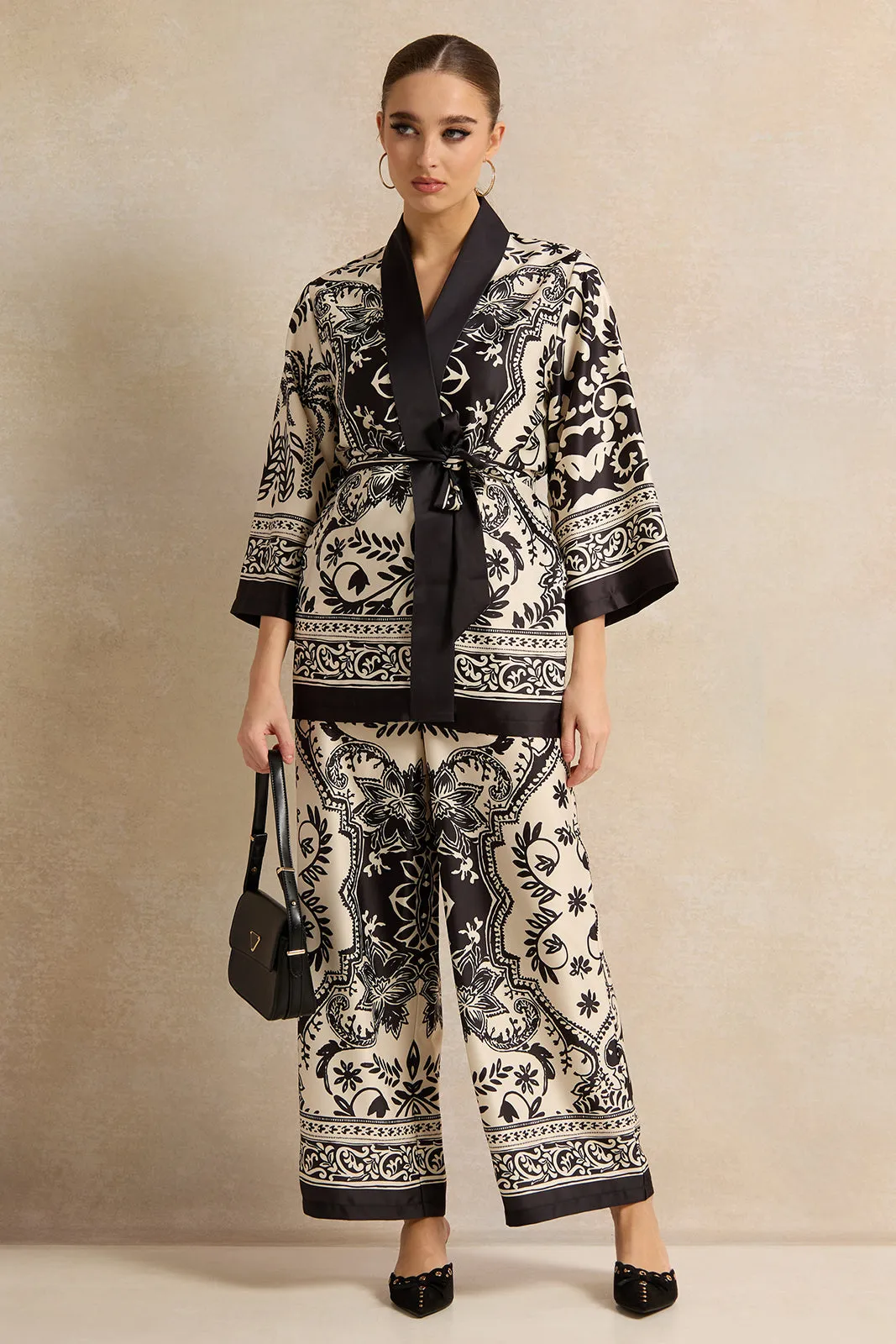 Women Black Printed Blouse sold by Redtag product image thumbnail 2