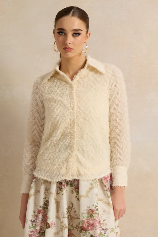 Women Beige Top sold by Redtag