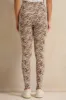 Women Beige Printed Leggings sold by Redtag