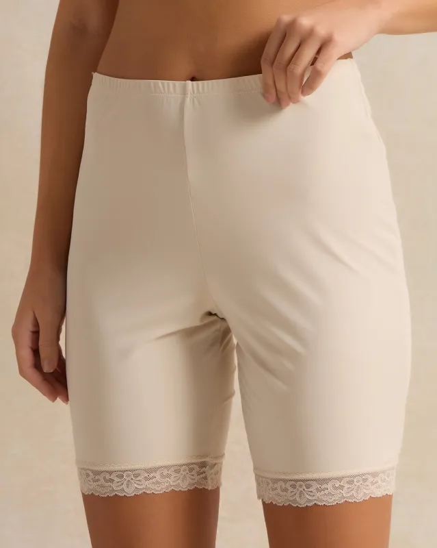 Women Beige Comfort Short sold by Redtag