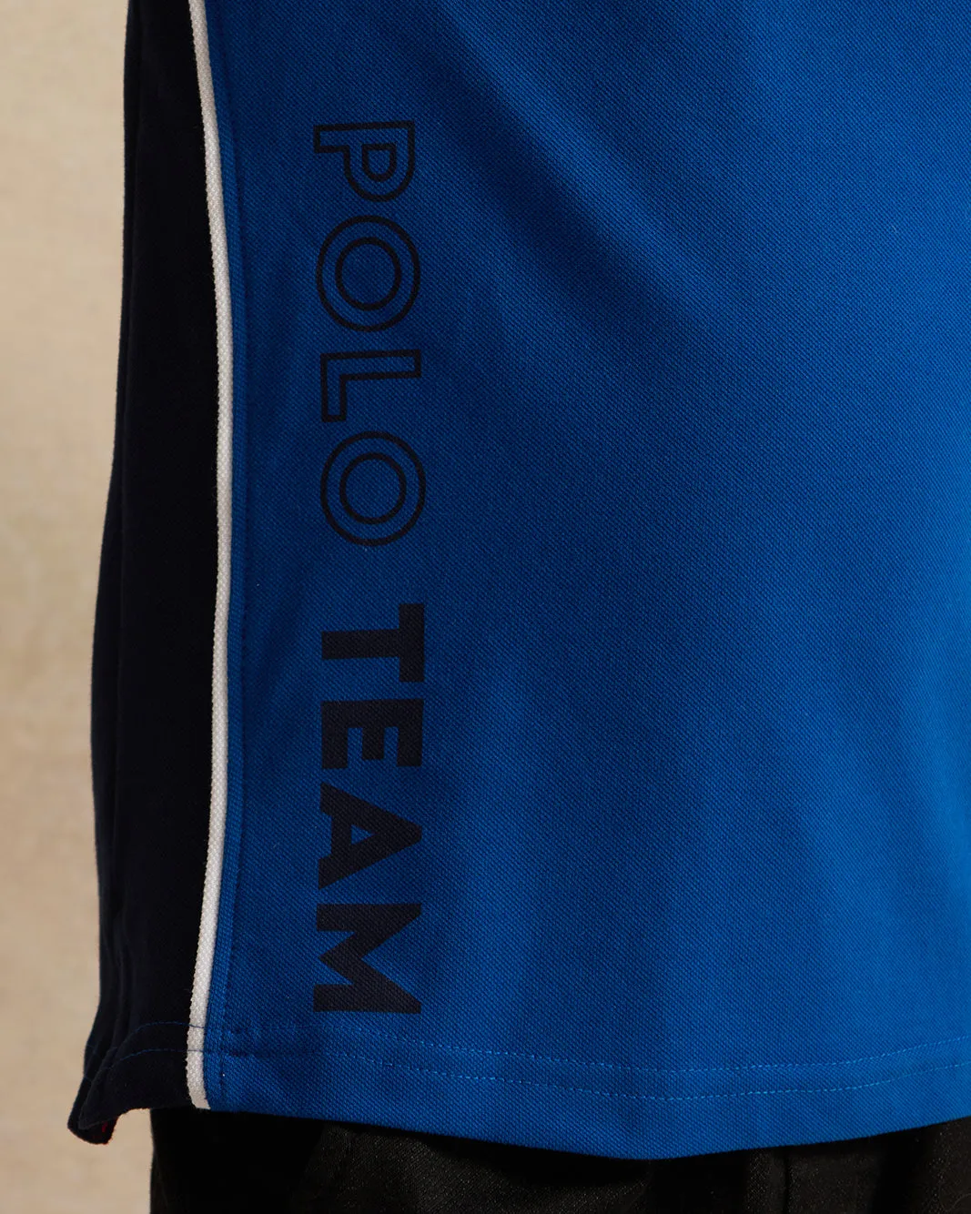 Boys Blue Basic Polo Shirt sold by Redtag product image thumbnail 5