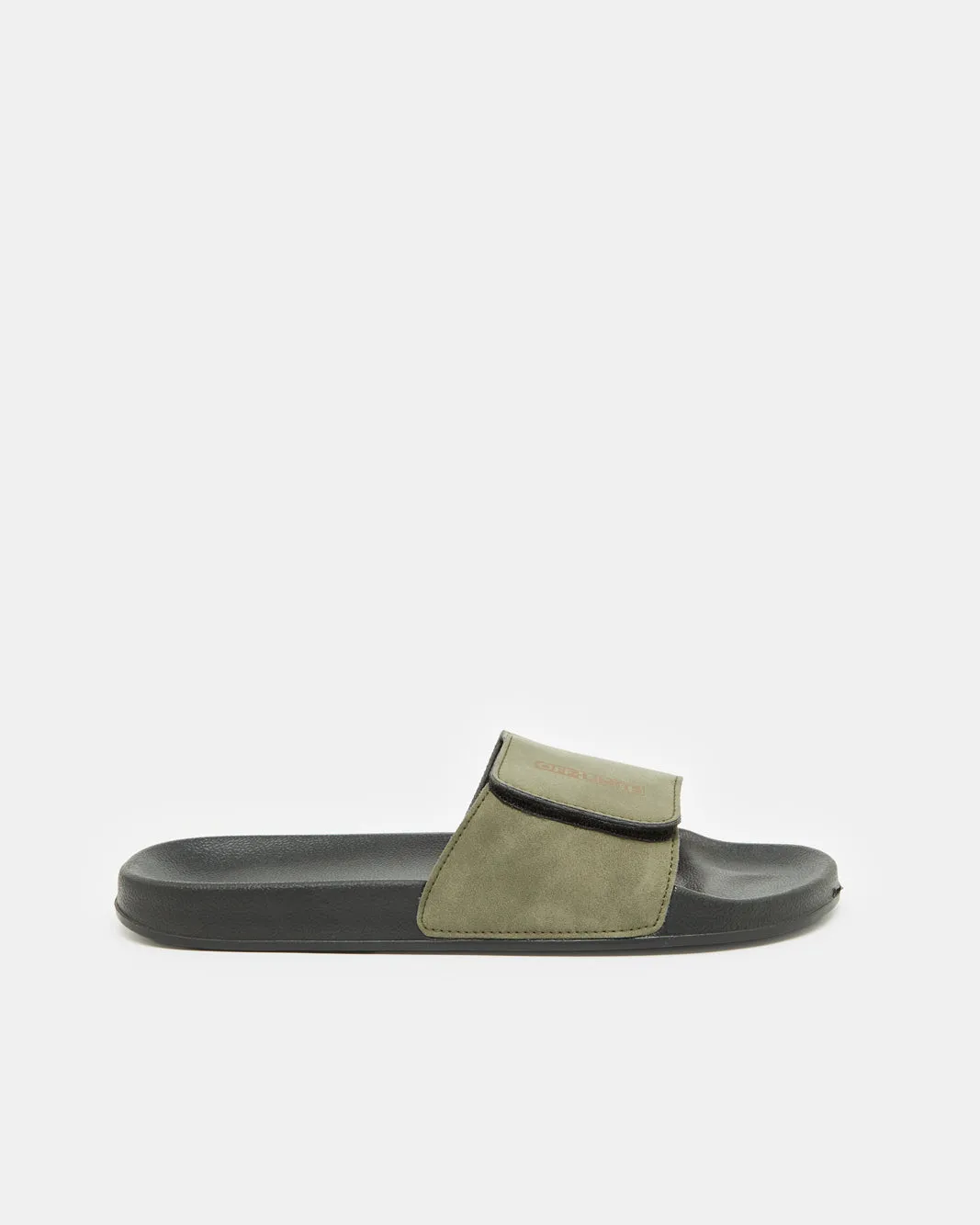 Men Grey Velcro Slide sold by Redtag