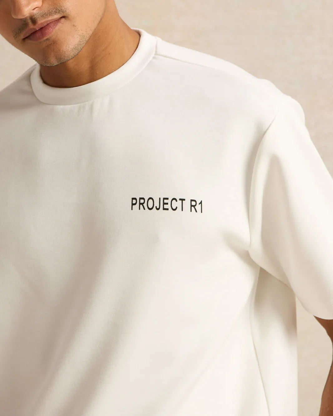 Men White Printed Lounge T-Shirt sold by Redtag product image thumbnail 4