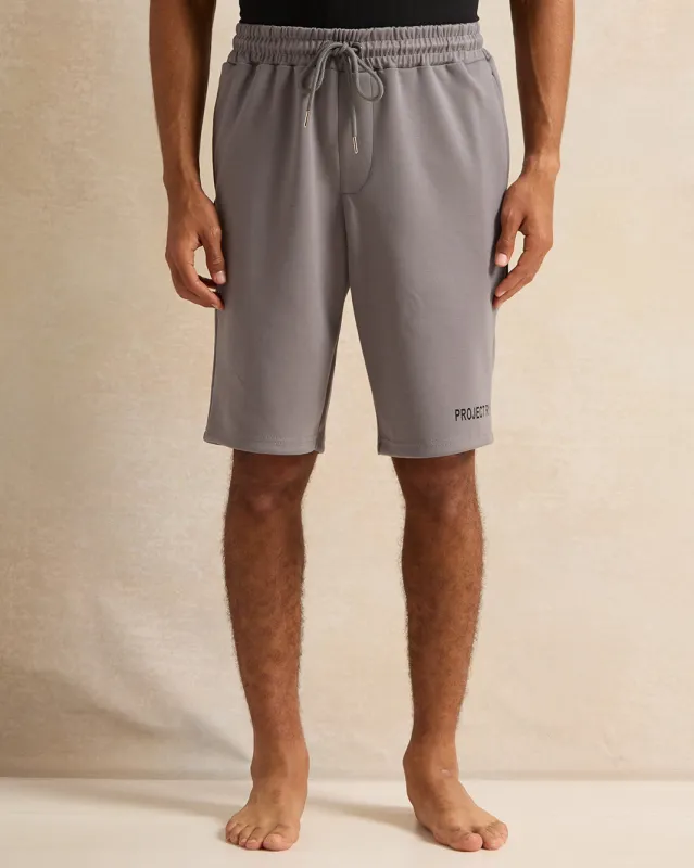 Men Grey Lounge Shorts sold by Redtag