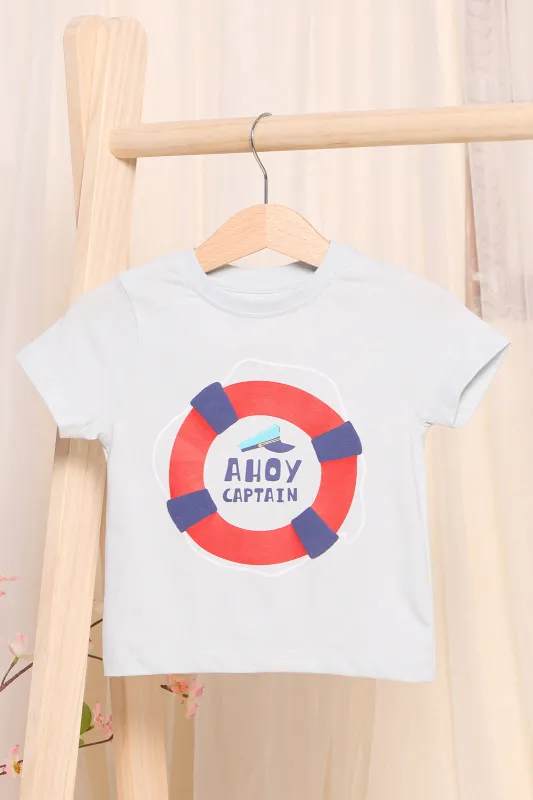 Infant Boys Blue Life Guard T-Shirt sold by Redtag