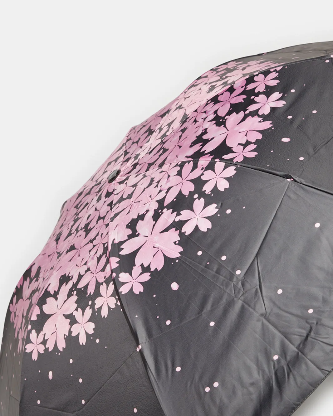 Black Printed Foldable Umbrella sold by Redtag product image thumbnail 4