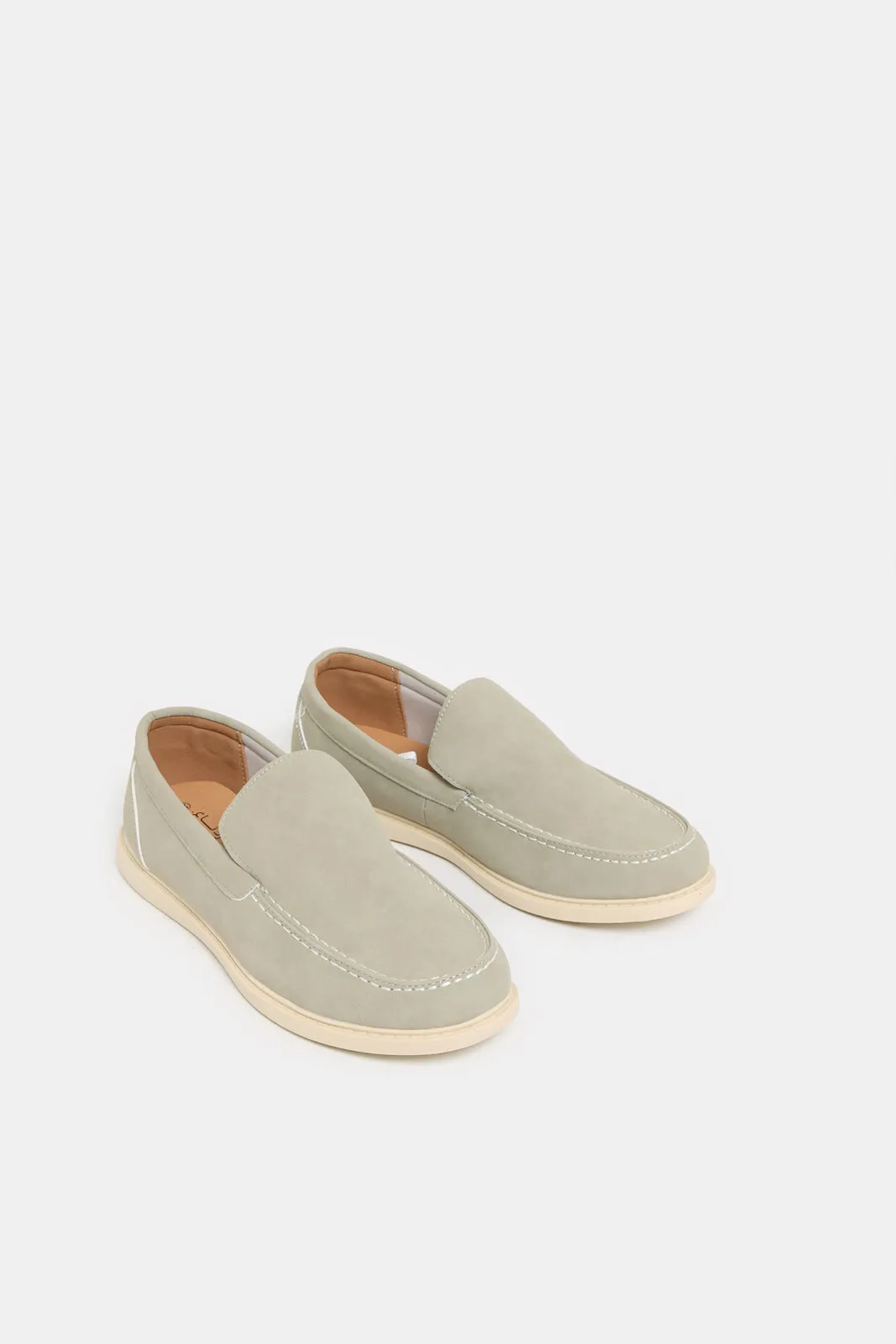 Senior Boys Grey Plain Loafer sold by Redtag product image thumbnail 2