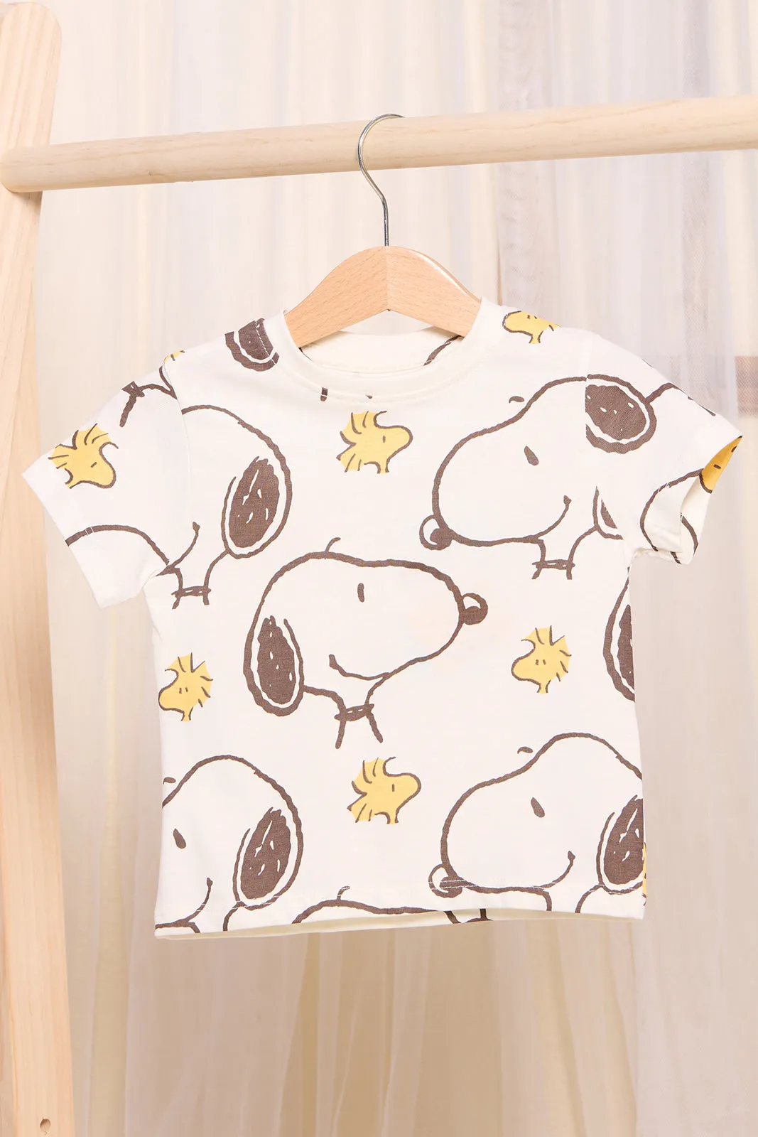 Infant Boys Cream Printed Casual Set (2 Piece) sold by Redtag product image thumbnail 2
