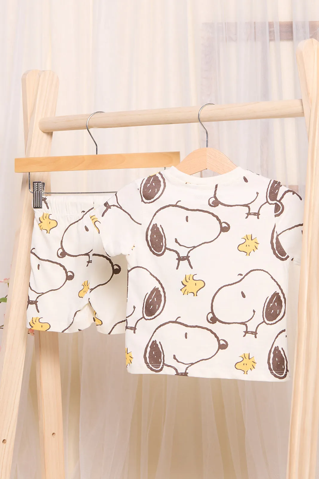 Infant Boys Cream Printed Casual Set (2 Piece) sold by Redtag product image thumbnail 4