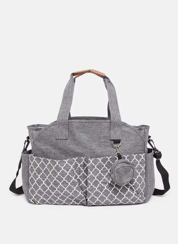 Grey Diaper Bag sold by Redtag