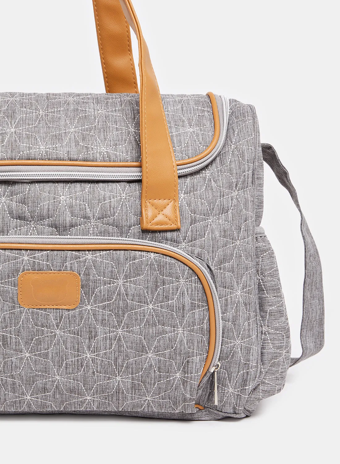 Grey Diaper Bag (2 Piece) sold by Redtag product image thumbnail 3