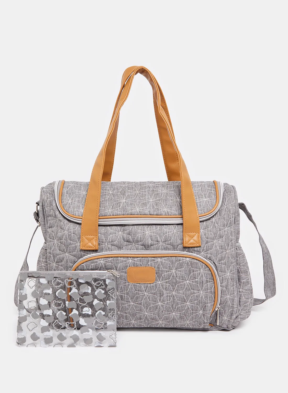 Grey Diaper Bag (2 Piece) sold by Redtag