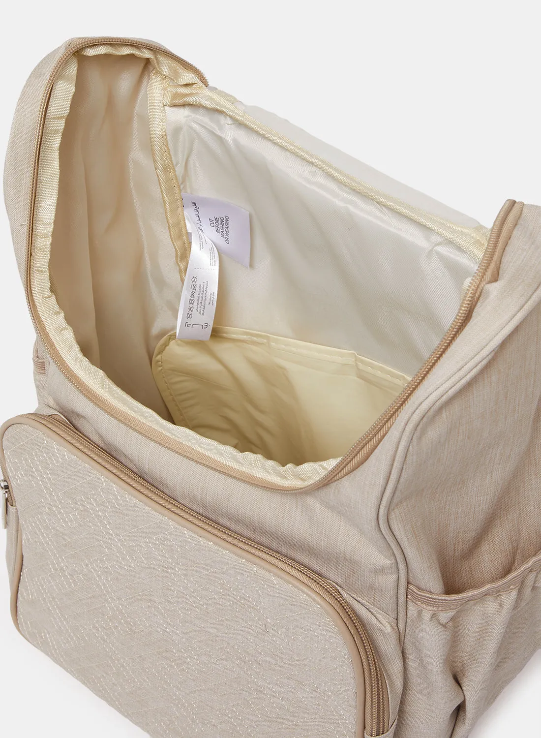 Beige Diaper Backpack Set (2 Piece) sold by Redtag product image thumbnail 4