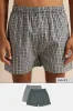 Men Grey Striped Woven Boxers (Pack of 2) sold by Redtag