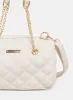 Women Cream Textured Bollin Bag sold by Redtag