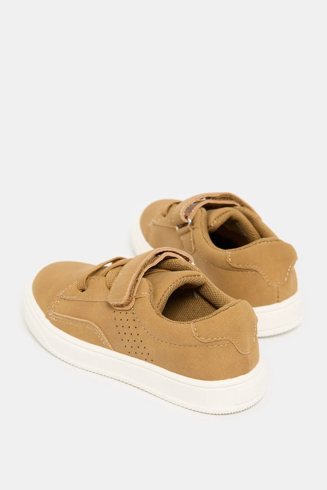 Infant Boys Tan Velcro Strap Sneaker sold by Redtag product image thumbnail 4