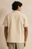 Men Beige Casual Shirt sold by Redtag