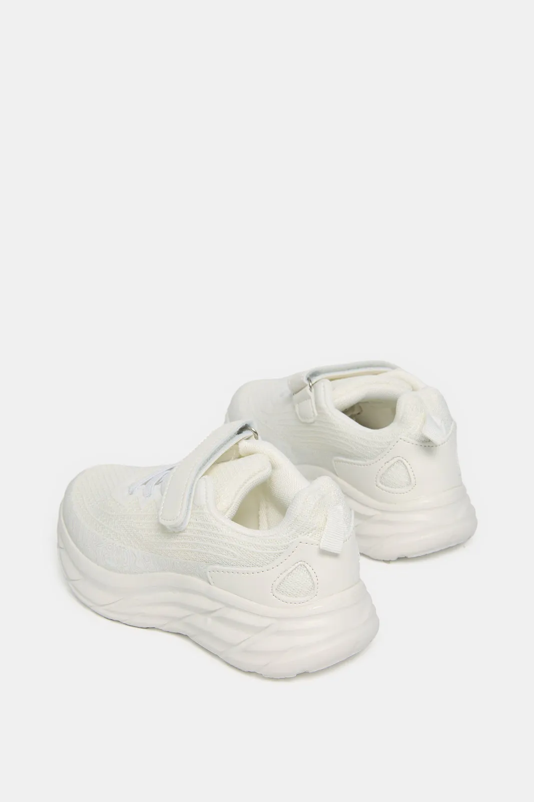 Boys White Chunky Sneakers sold by Redtag product image thumbnail 4