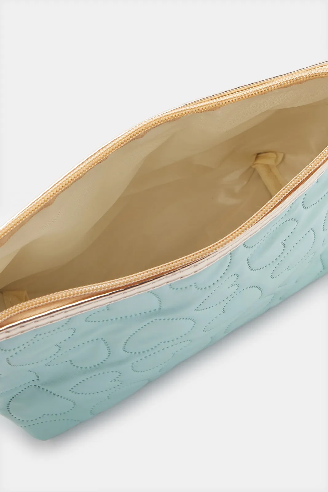 Women Mint Quilted Pouch sold by Redtag product image thumbnail 4