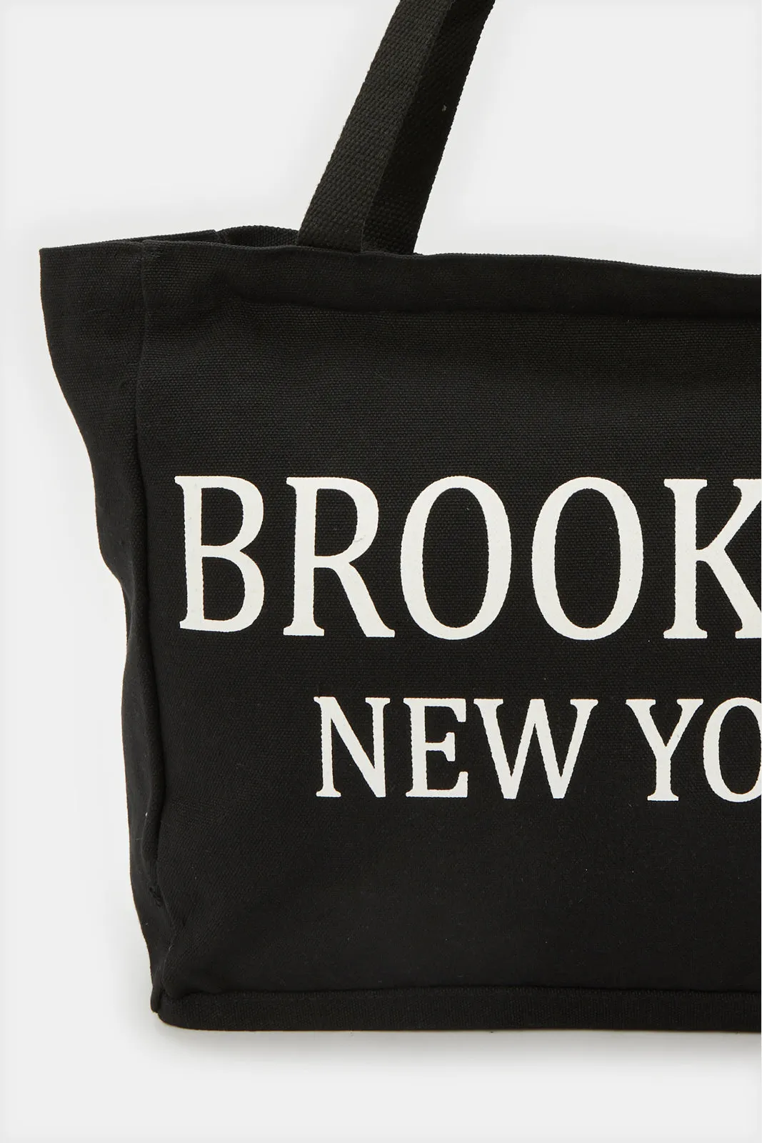 Women Black Printed Shoppers sold by Redtag product image thumbnail 2