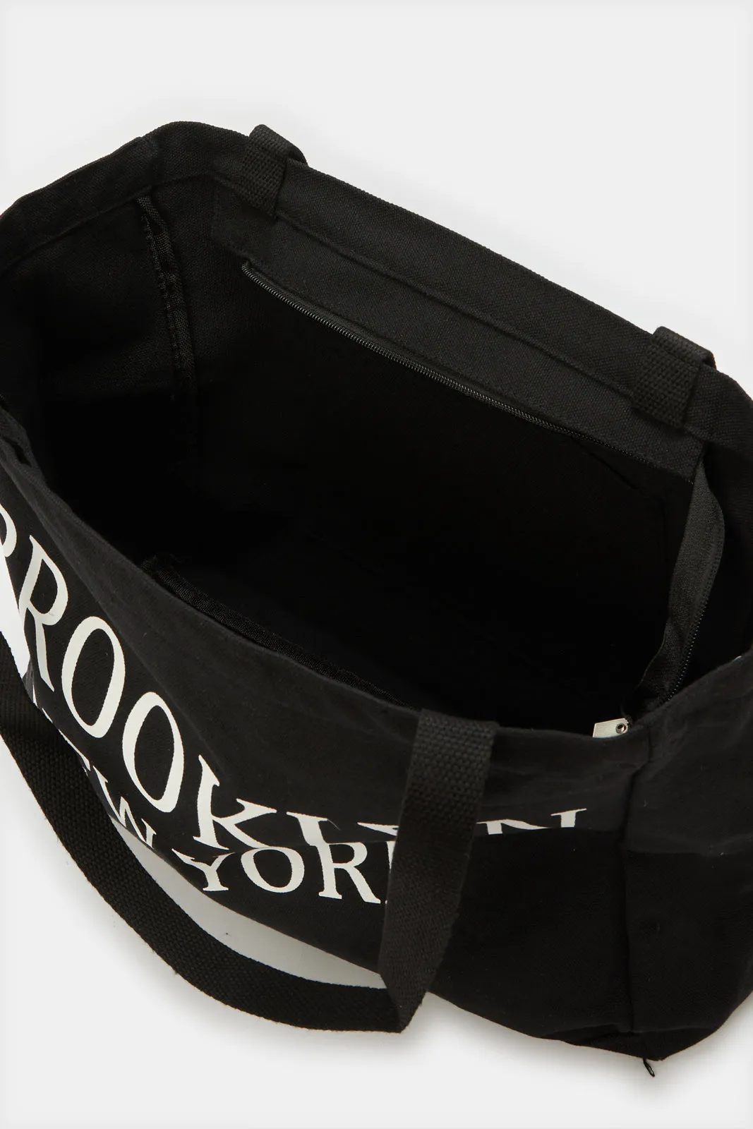 Women Black Printed Shoppers sold by Redtag product image thumbnail 4