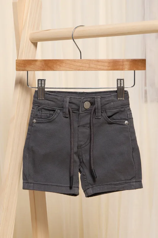 Infant Boys Grey Denim Shorts sold by Redtag