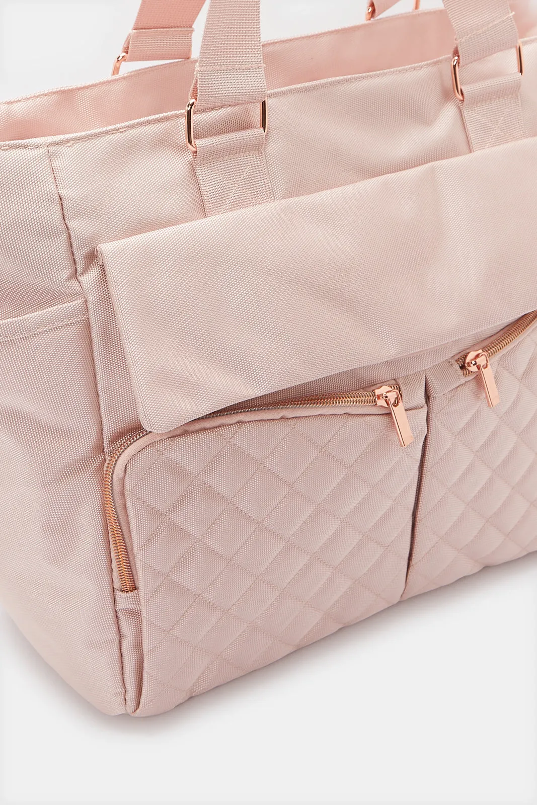 Pink Printed Diaper Bag sold by Redtag product image thumbnail 3