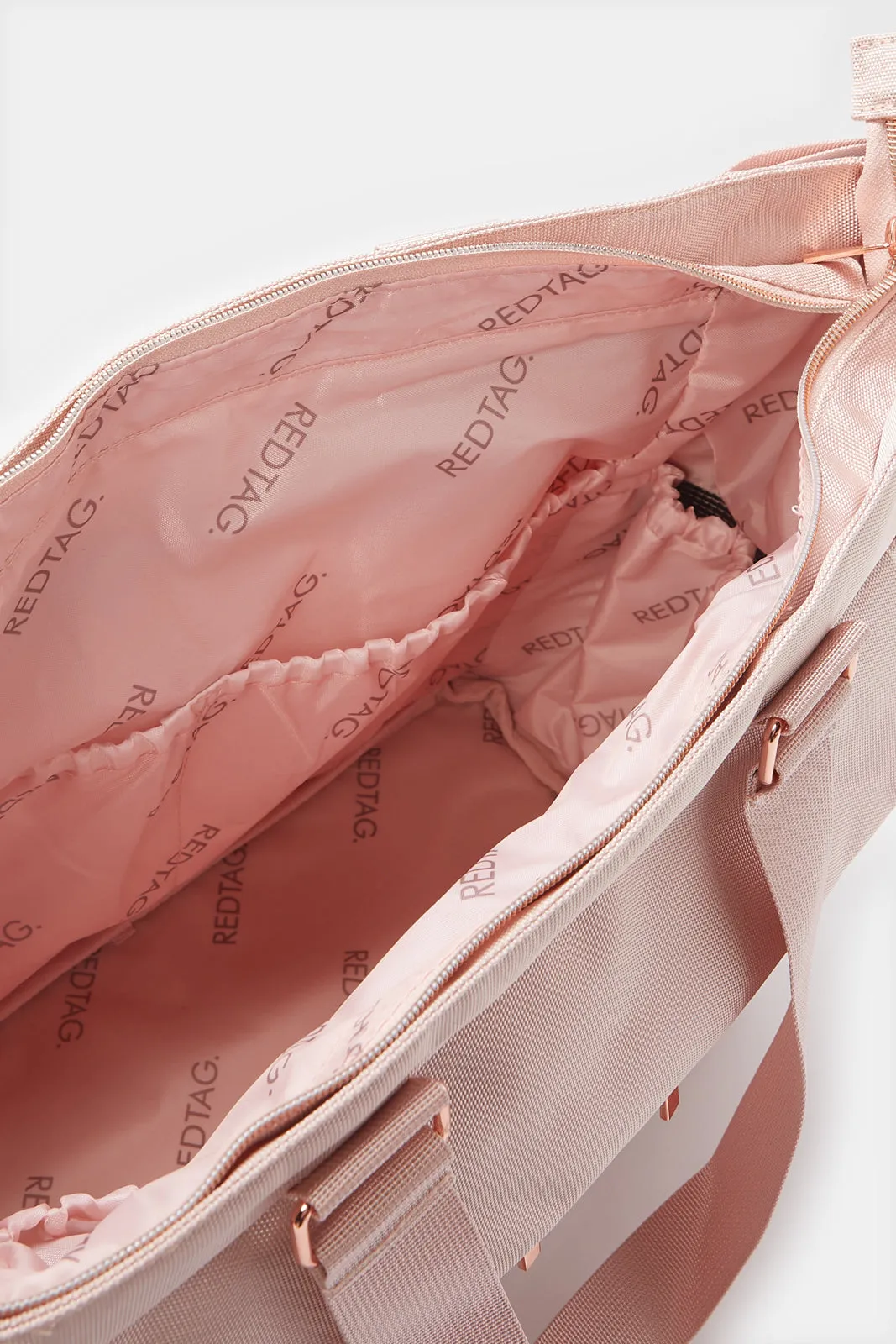 Pink Printed Diaper Bag sold by Redtag product image thumbnail 4