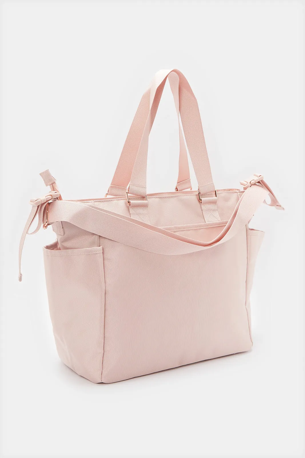 Pink Printed Diaper Bag sold by Redtag product image thumbnail 2
