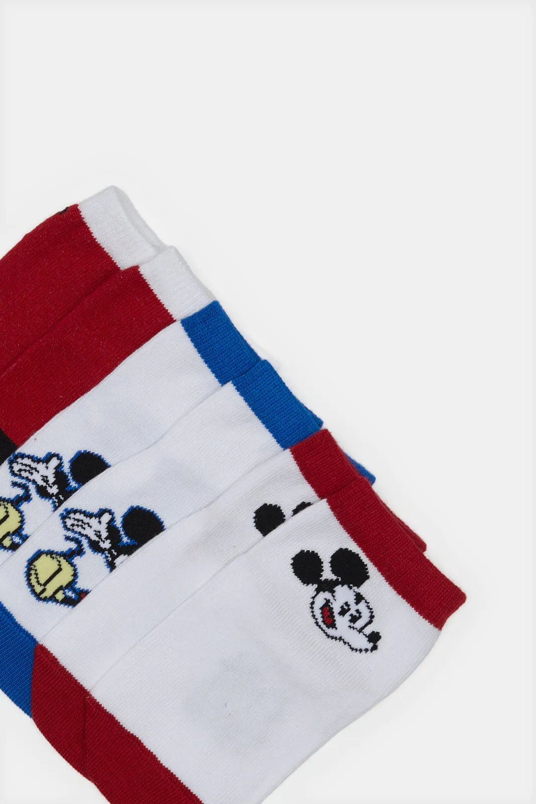 Infant Boys Assorted Mickey Ankle-Length Socks Set (3 Pairs) sold by Redtag product image thumbnail 2