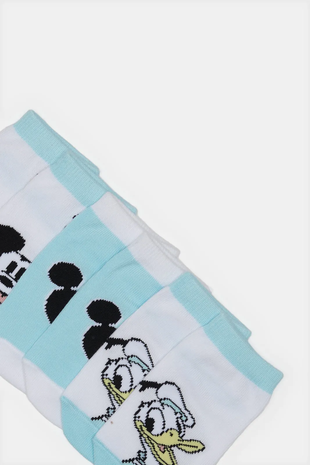 Infant Boys White And Blue Mickey And Donald Socks Set (3 Pairs) sold by Redtag product image thumbnail 2