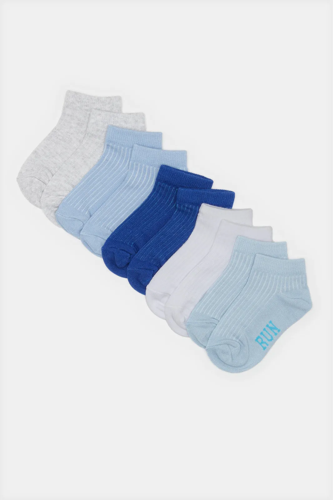 Infant Boys Assorted Ankle-Length Socks Set (5 Pairs) sold by Redtag