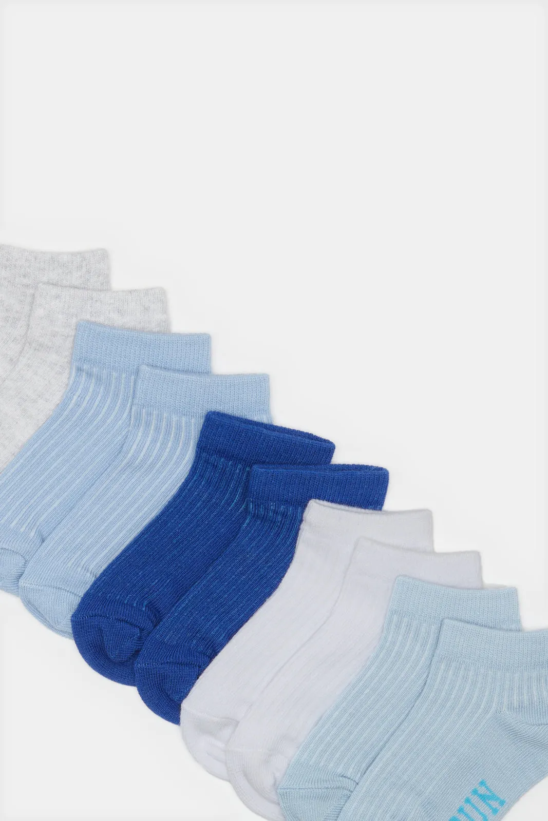 Infant Boys Assorted Ankle-Length Socks Set (5 Pairs) sold by Redtag product image thumbnail 2