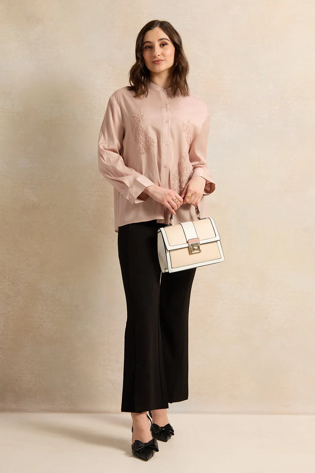 Women Pink Embellished Blouse sold by Redtag product image thumbnail 2