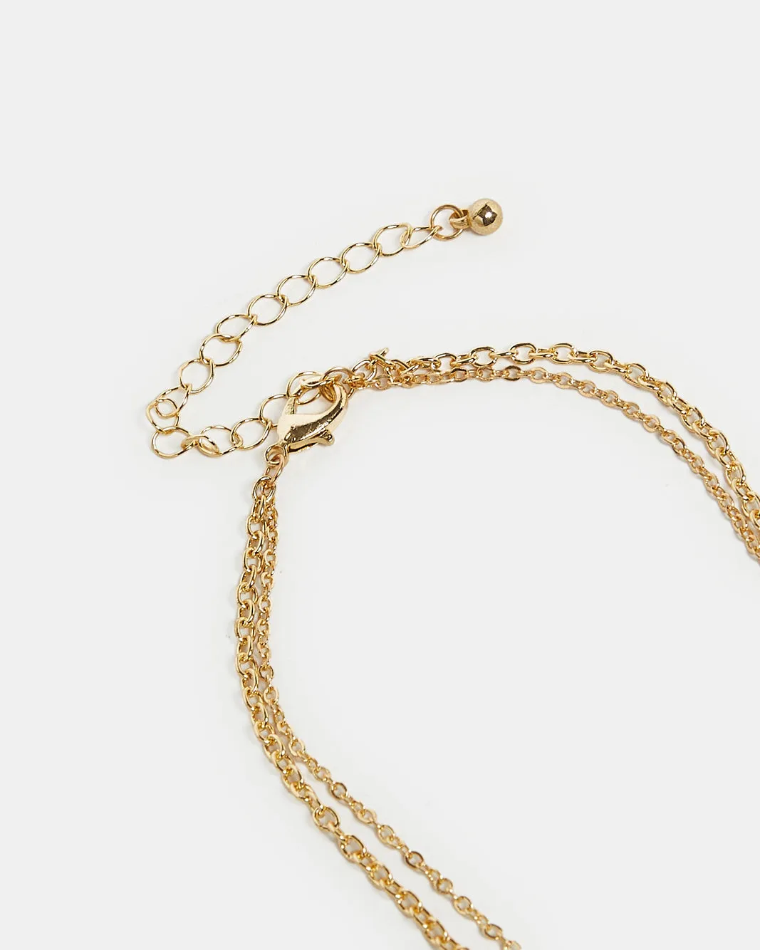 Women Gold Layered Necklace sold by Redtag product image thumbnail 2