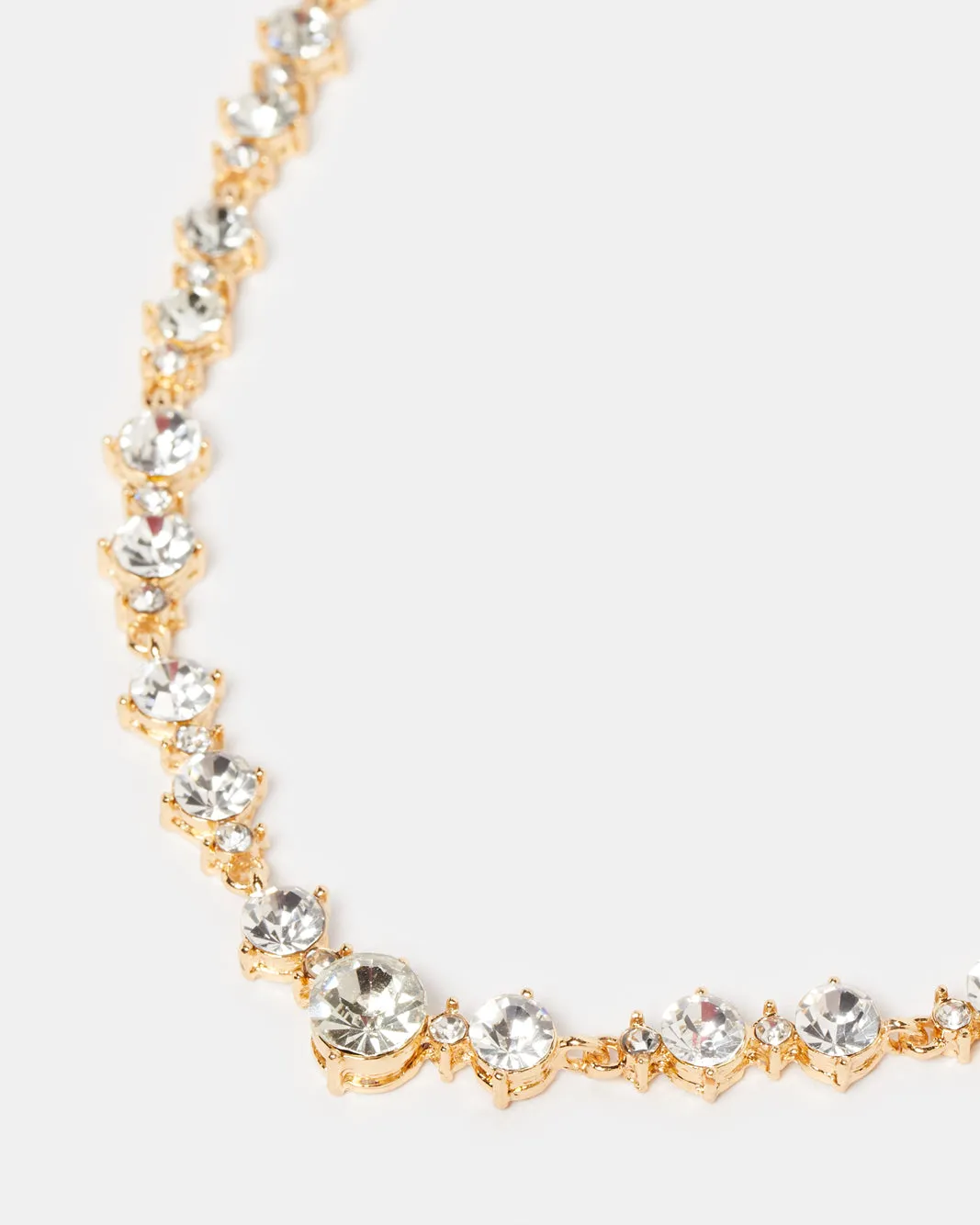 Women Gold Necklace And Earrings Set (2 Piece) sold by Redtag product image thumbnail 2