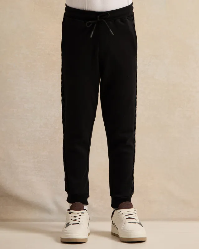 Boys Black Active Pants sold by Redtag
