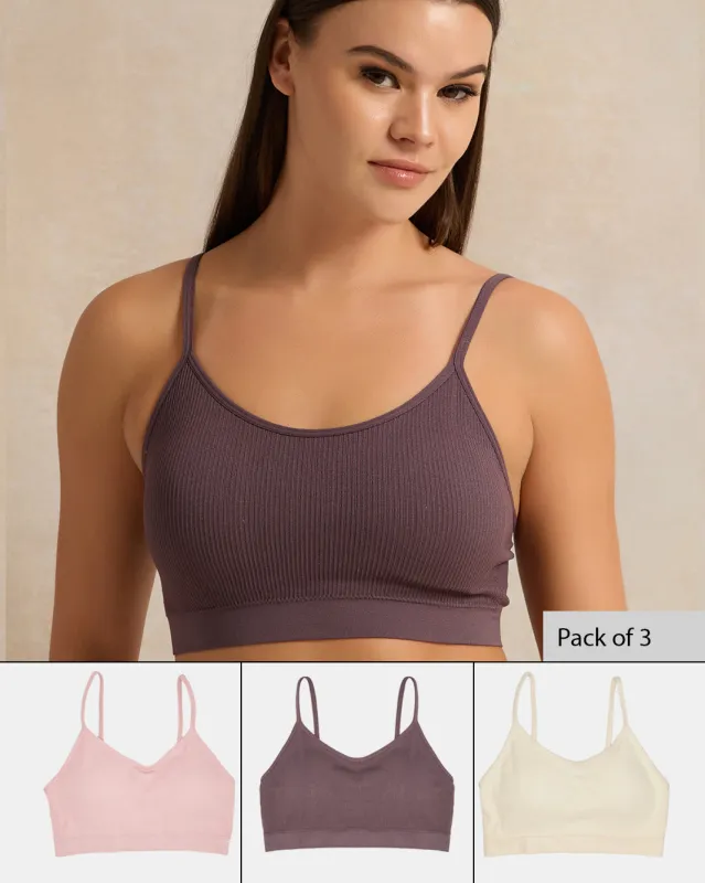 Women Assorted Comfort Bra Set (Pack of 3) sold by Redtag