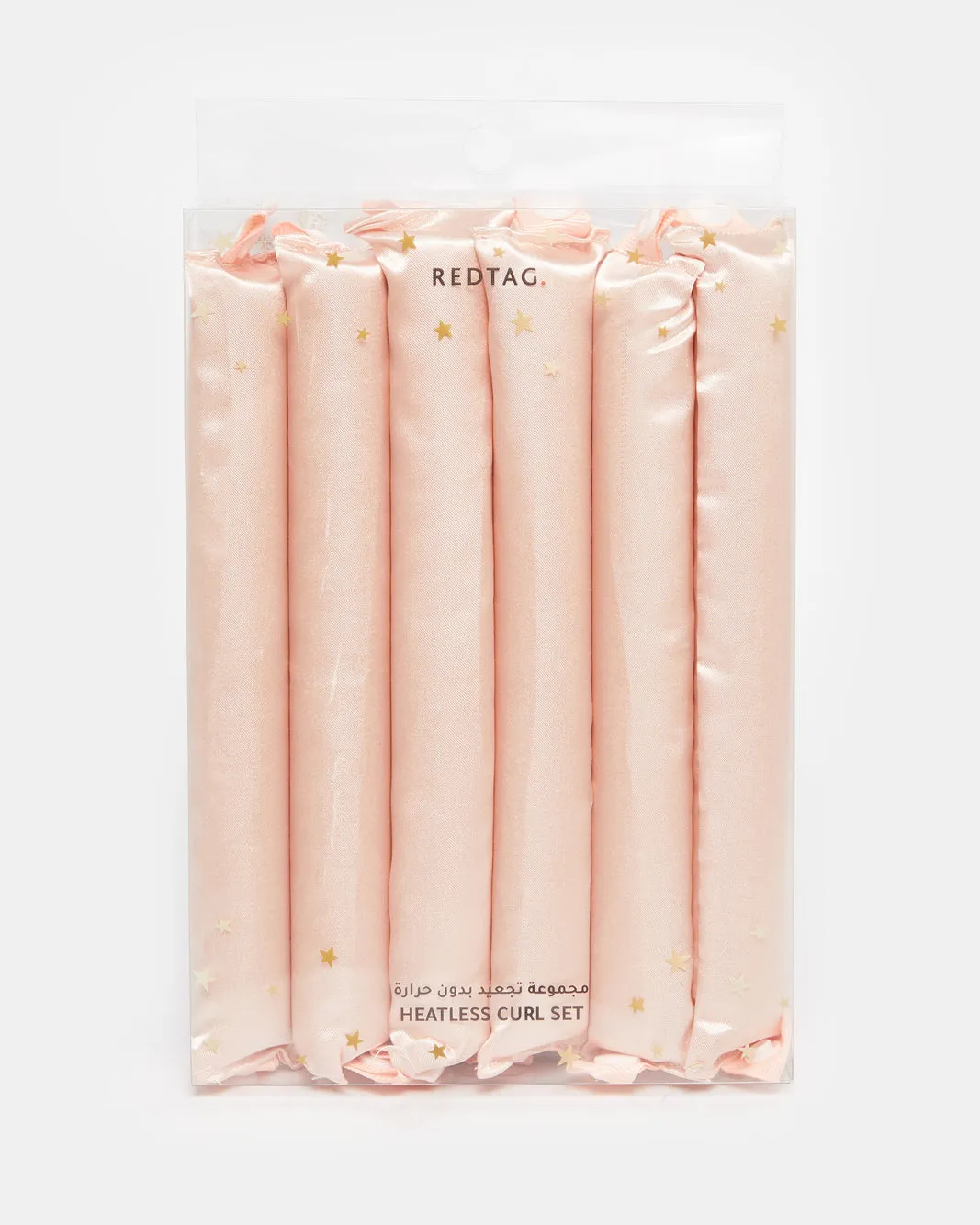 Women Pink Heatless Hair Curling Set (Pack of 6) sold by Redtag