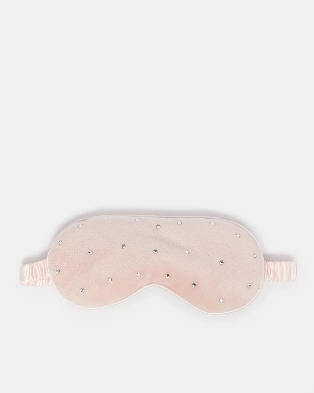 Women Pink Embellished Eye Mask sold by Redtag
