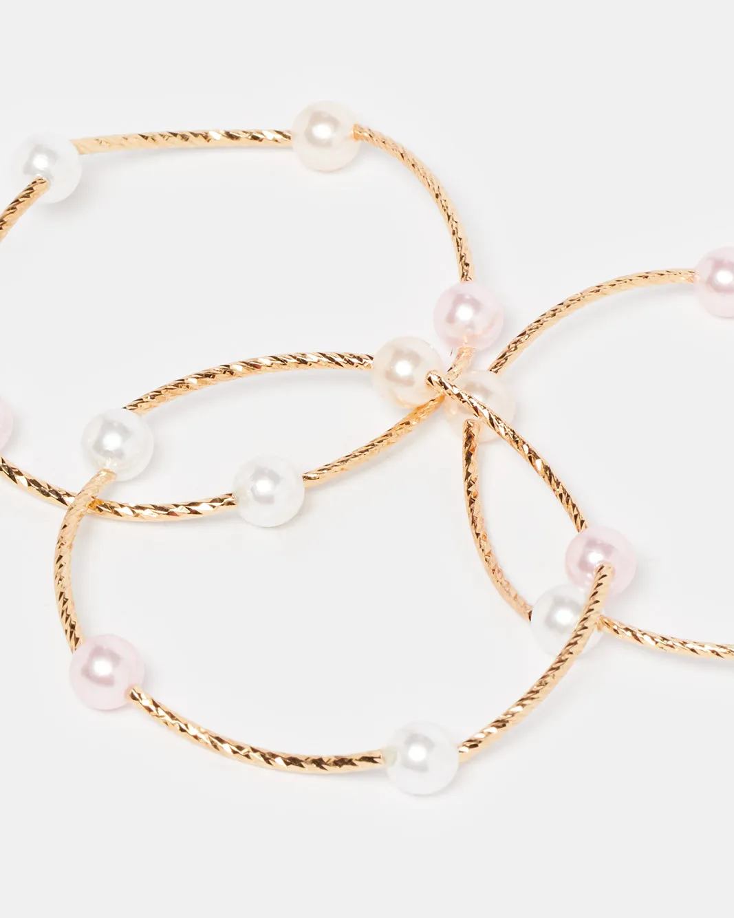 Women Gold Embellished Bracelets Set Of (3 Piece) sold by Redtag product image thumbnail 3