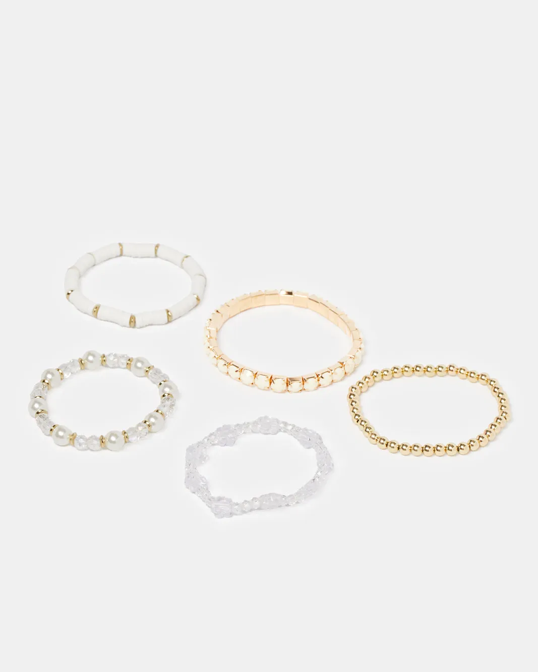 Women Assorted Embellished Bracelets Set Of (5 Piece) sold by Redtag product image thumbnail 2