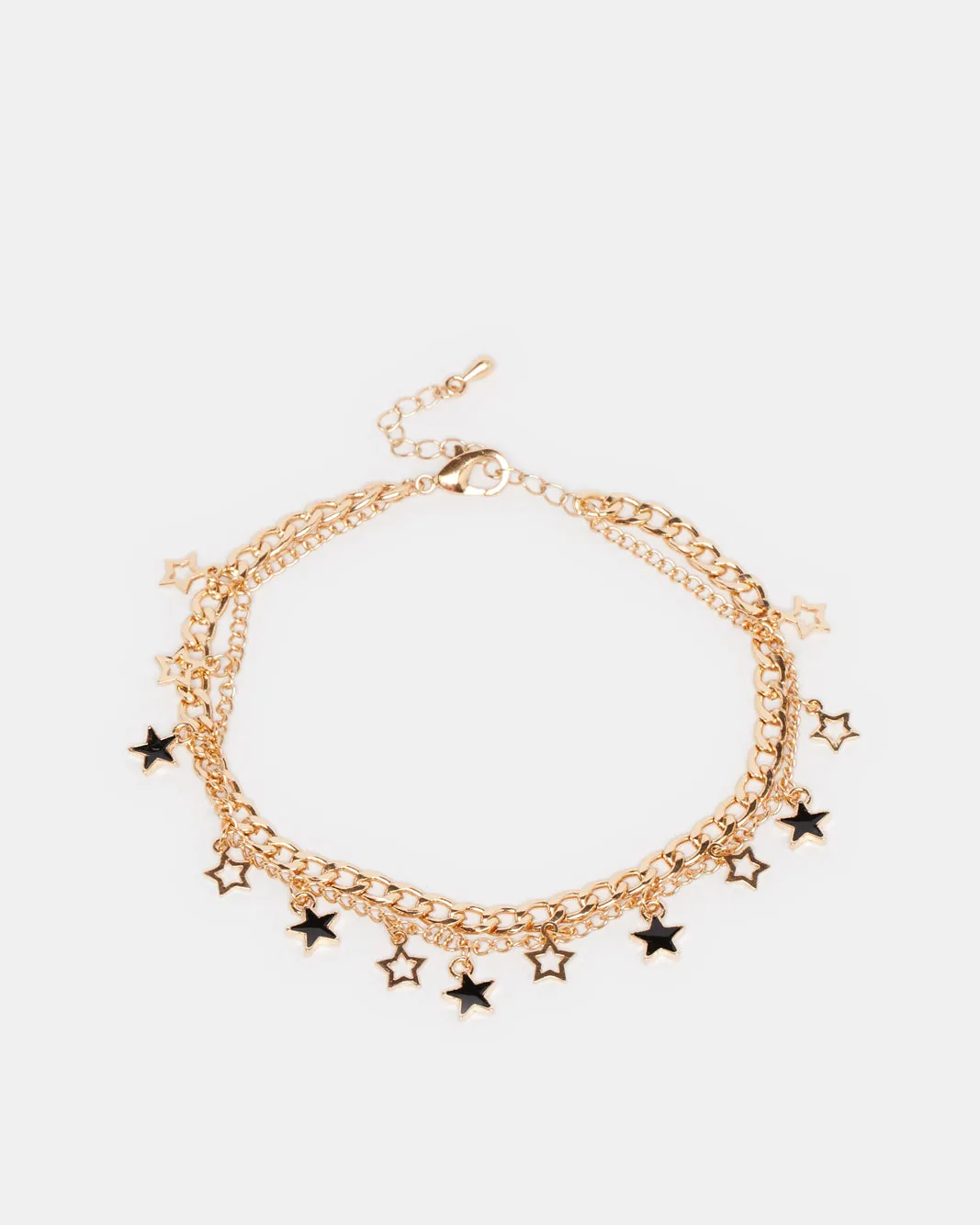 Women Gold Embellished Anklet sold by Redtag