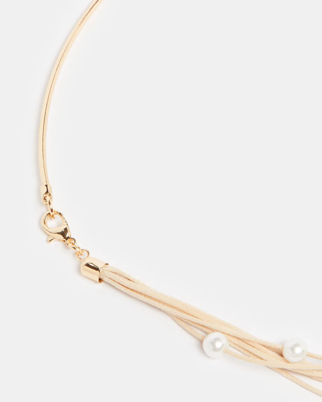 Women Gold Embellished Necklace sold by Redtag product image thumbnail 3