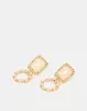 Women Gold Embellished Earring sold by Redtag