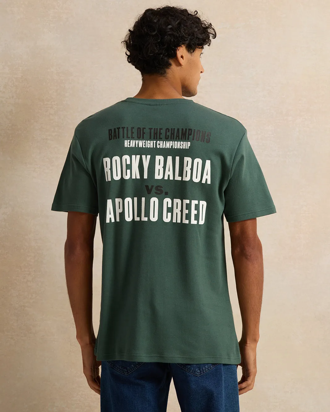 Men Green Printed T-Shirt sold by Redtag product image thumbnail 3