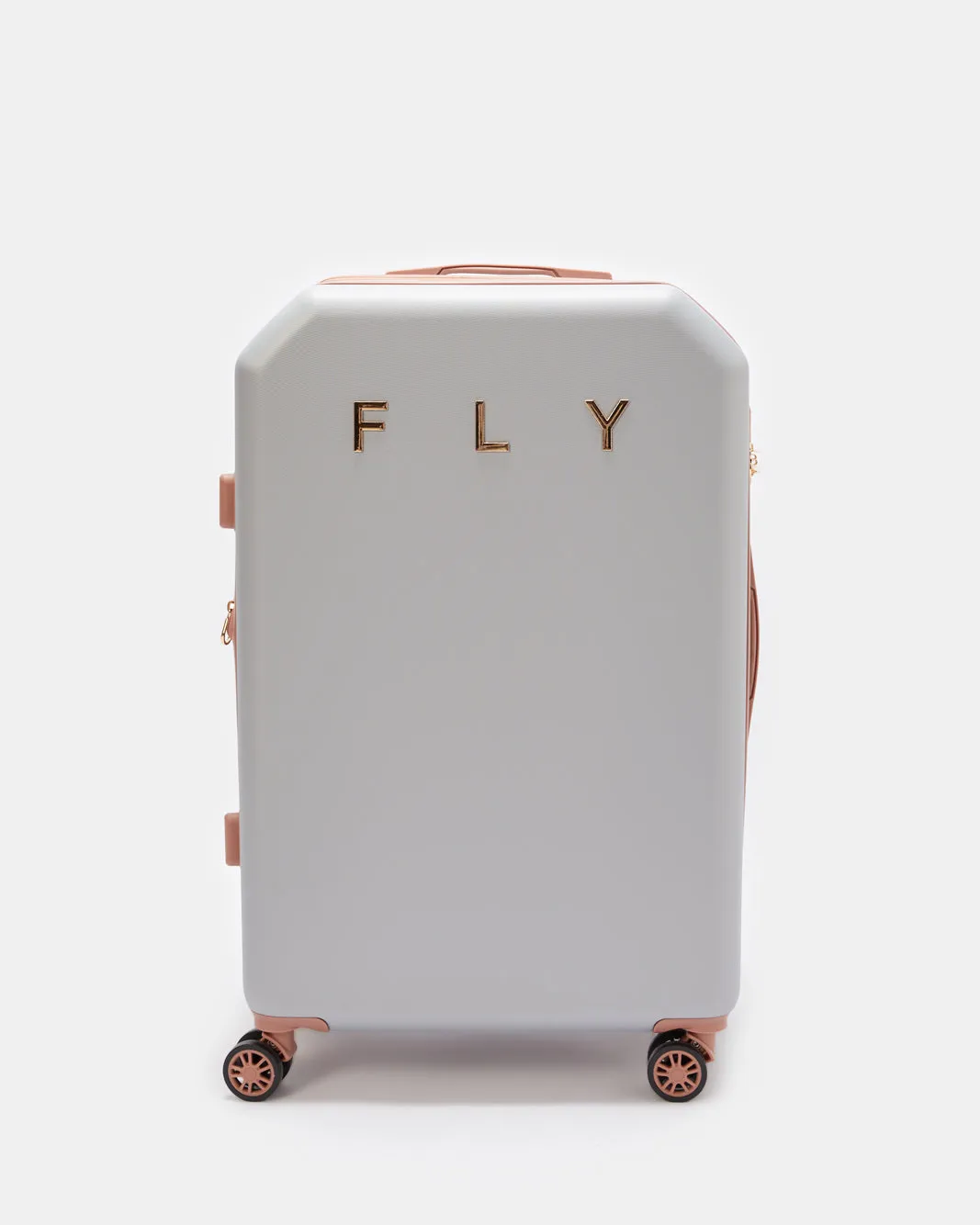 Silver Textured Trolley Luggage 32 Inch sold by Redtag