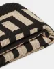 Women Black Printed Scarf sold by Redtag