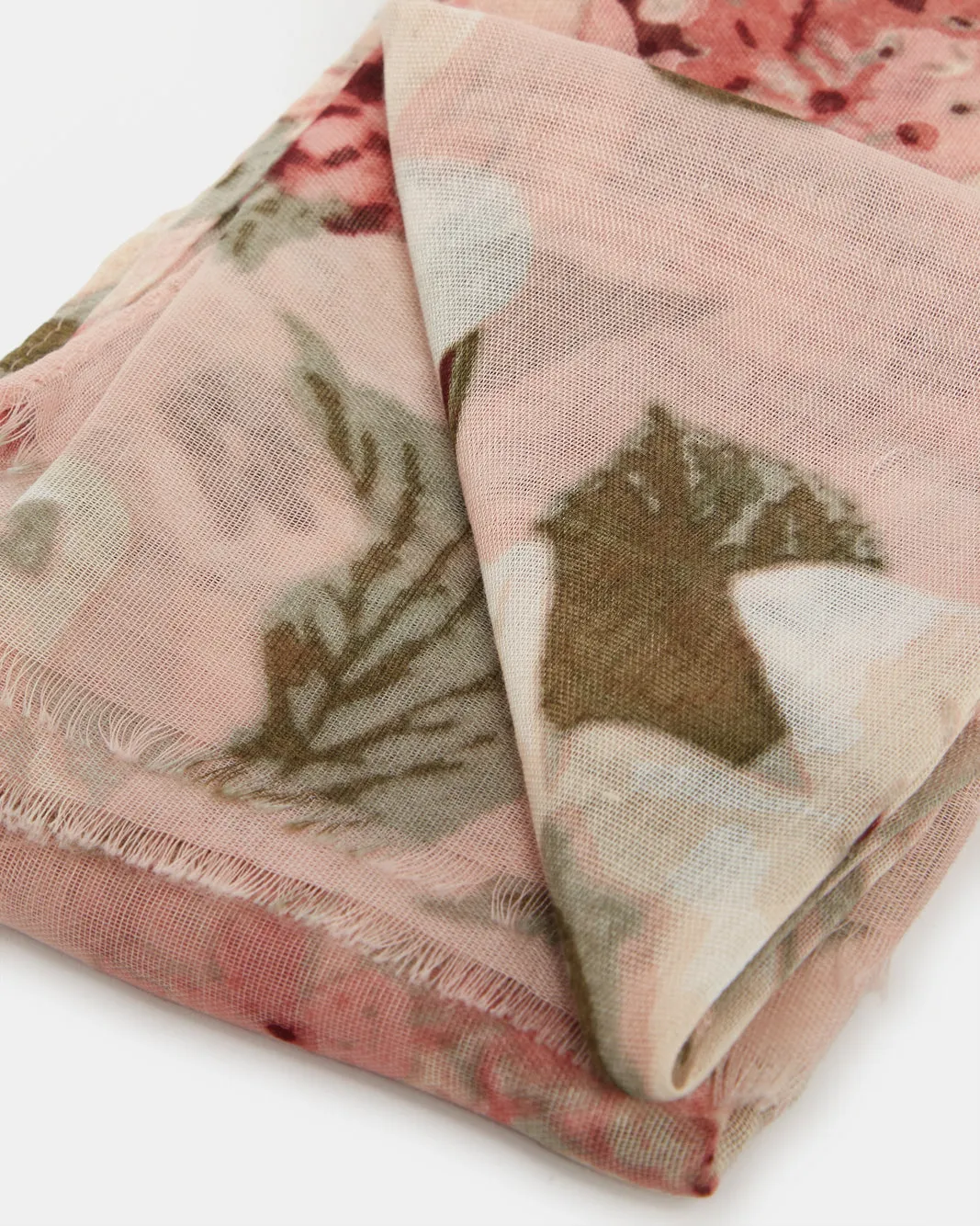 Women Pink Printed Scarf sold by Redtag product image thumbnail 4