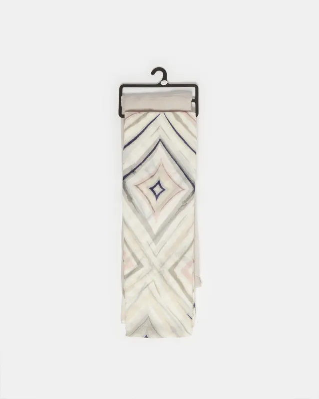 Women Grey And Ivory Scarves Set (2Piece) sold by Redtag